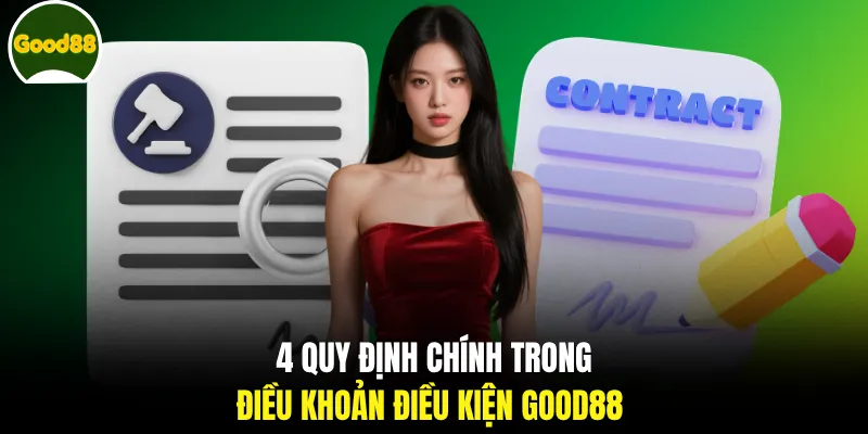 4 quy định chính trong điều khoản điều kiện GOOD88