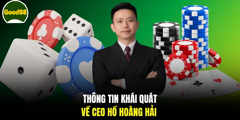Thông tin khái quát về CEO Hồ Hoàng Hải